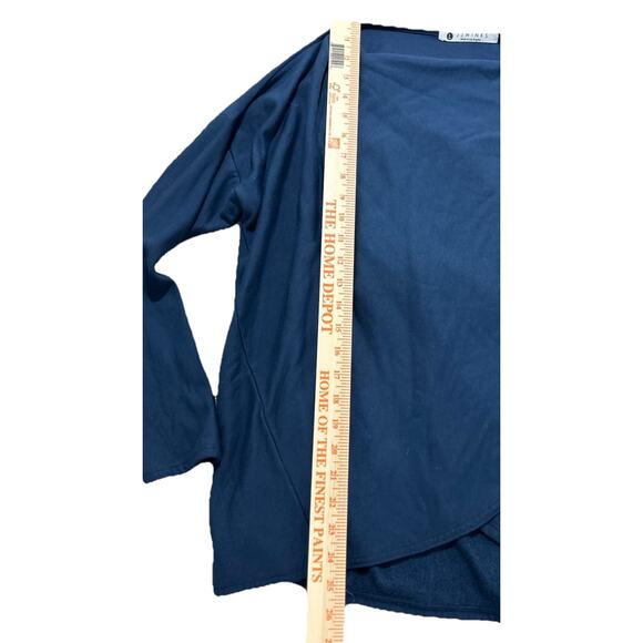 JJ Winks Size L Sweater Weather Navy Blue Women's Built in Bra - Picture 5 of 11